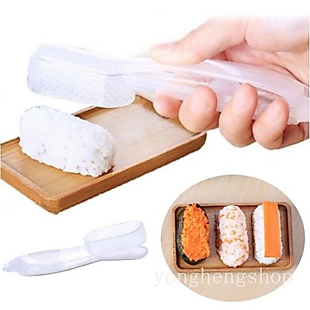แม่พิมพ์ข้าวปั้นซูชิ ทรงกลม พร้อมช้อน DIY