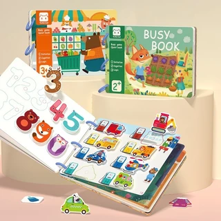 หนังสือเด็ก หนังสือการตรัสรู้เบบี้ หนังสือยุ่ง DIY หนังสือตีนตุ๊กแก ของเล่นเพื่อการศึกษา สําหรับเด็กปฐมวัย