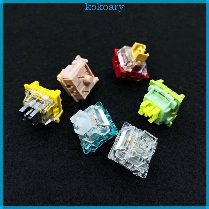 KOK Gaming MX Switch Silent Clicky Switches สวิตช์คีย์บอร์ดแบบกลไก 3Pin Lube