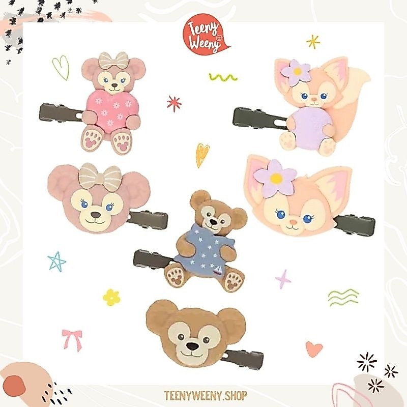 กิ๊บดิสนีย์ กิ๊บดัฟฟี่ Duffy and Friends Hair Clips