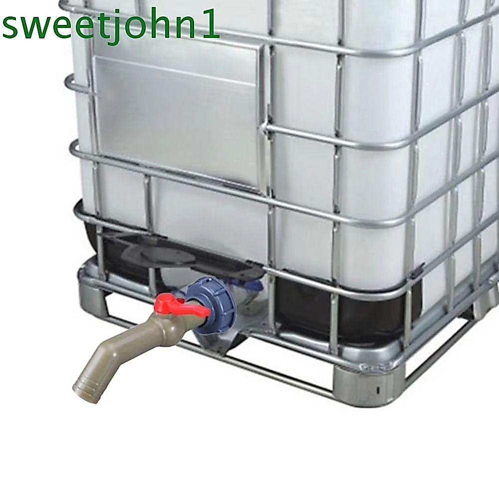 SWEETJOHN IBC อะแดปเตอร์ถังน้ํา, S60x6 ด้ายหยาบเชื่อมต่อชลประทานเชื่อมต่อวาล์ว, ทนทาน 1/2'' 3/4 1" ท่อเชื่อมต่อก๊อกน้ําข้อต่อน้ําอะแดปเตอร์