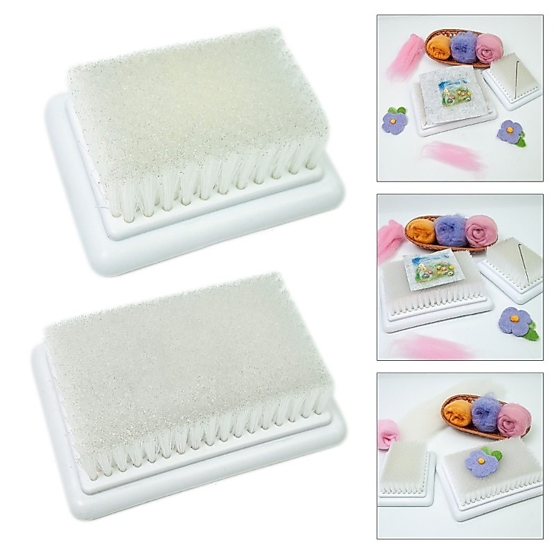 Stat Felting เข็มเครื่องมือ Felting แปรงเข็ม Felting เสื่อแปรง Mat แปรงเย็บปักถักร้อยเย็บ Punches Cr