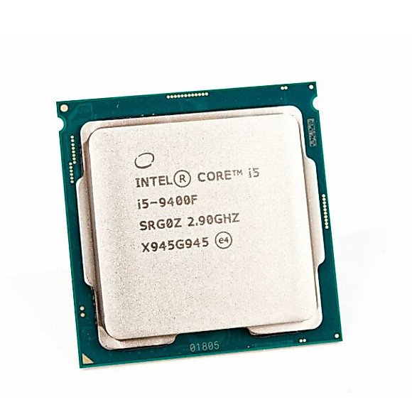 CPU i5-9400F 3.6 GHz turbo 4.1 GHz (6คอ 6เทรด)  65W / Socket LGA 1151 V2 ฟรีซิลิโคน1ซอง ประกัน3เดือน