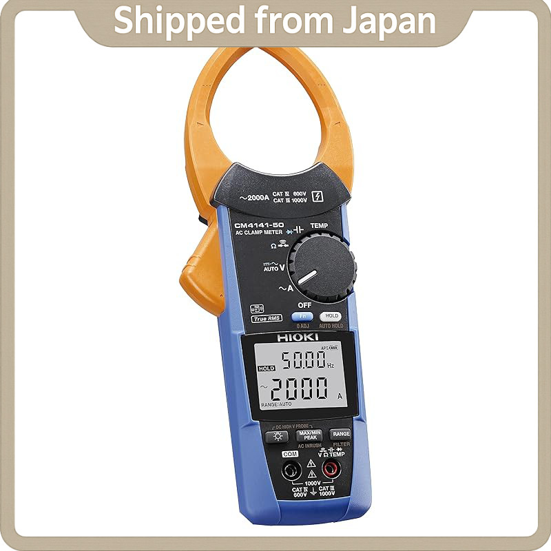 HIOKI CM4141-50 AC Clamp Meter 2000A True RMS | AC Current / AC Voltage / DC Voltage | Z3210 Wireles