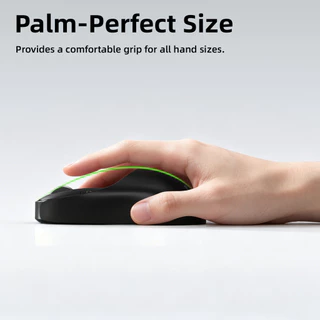 GOOJODOQ Split Mouse Bluetooth 5.2 และ 2.4GHz การเชื่อมต่อไร้สาย 3 สปีด DPI ที่ปรับได้ Fast Desktop Access