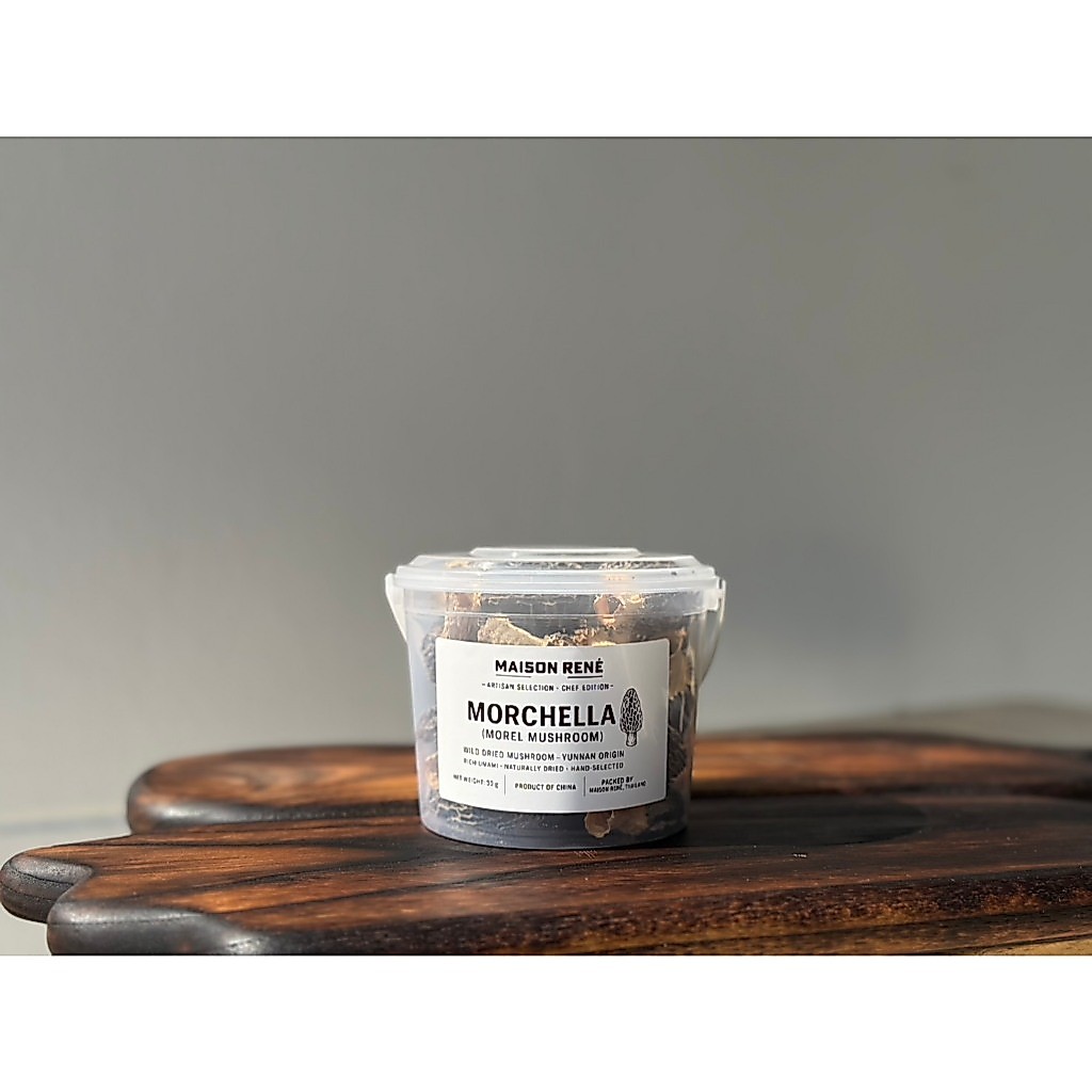 Morchella (Morel Mushroom) เห็ดมอร์เรล Wild Dried Mushroom - Yunnan Origin 30g