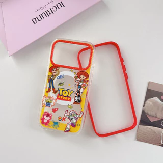 Anime Magnetic Chain Stand Full Cover Case สําหรับ iPhone 14/15/16/17 Pro Max, ผู้หญิงการ์ตูน Shell
