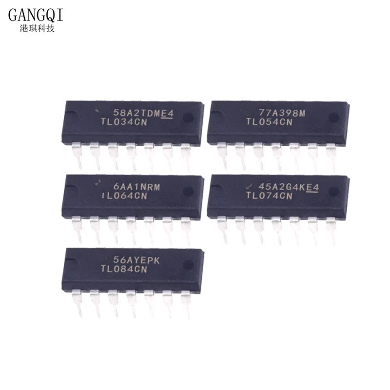 10PCS TL074CN TL064CN TL084CN TL054CN DIP-14 DIP TL074 TL064 TL084 ใหม่ชิป IC ic LMNE
