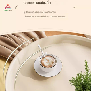 จัดส่งจากไทย🚚โต๊ะกาแฟ โต๊ะไม้กลม ดีไซน์โมเดิร์นเรียบหรู ตกแต่งคาเฟ่ ห้องนั่งเล่น สวนหลังบ้านได้ พร้อมส่ง