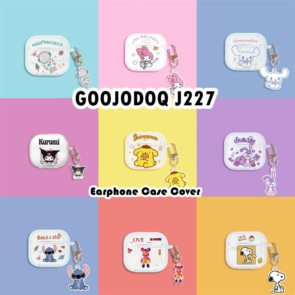 READY STOCK!นําไปใช้กับ GOOJODOQ J227 เคส Case เคสหูฟัง การ์ตูนชุดนวัตกรรม ซิลิโคนนุ่ม เคส เคสหูฟัง - รูปที่ 2