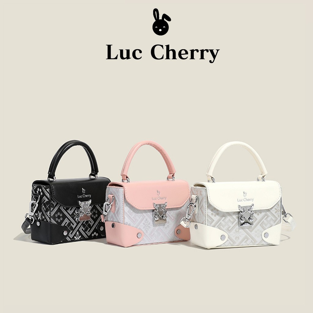CZA YT0029 LUCCHERRY PREMIUM IMPORTED Womens SLING BAG ฟรีถุงกระดาษ + สง่างาม SLINGBAG CERTIFICATE