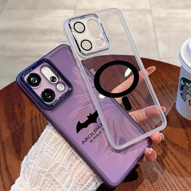เคสโทรศัพท์สําหรับOPPO Reno 14 14 Pro 14F 13 13 Pro 13F 4G 5GหรูหราโลหะผิวMatte Cover L01-L02-L05