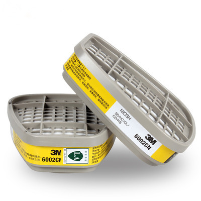 3m กล่องกรอง 6001CN/6002/6003/6004/6006 ฟอร์มาลดีไฮด์แก๊สหน้ากากกรองกล่อง