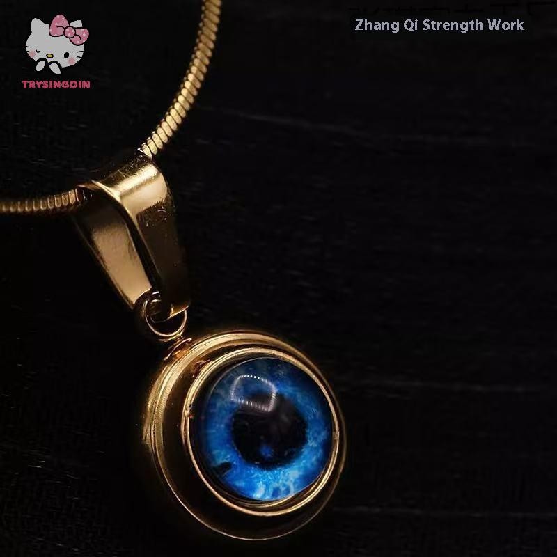 [trysingoin] สร้อยคอแฟชั่นสําหรับผู้หญิง Minimalist คลาสสิกตุรกีตาสีฟ้าจี้ Choker Clavicle Chain Lucky เครื่องประดับของขวัญ TH