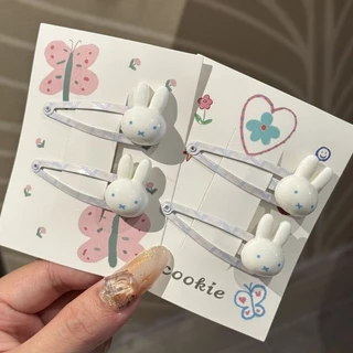 กิ๊บติดผม Rabbit แบบคลิปหน้าม้าและด้านข้าง ดีไซน์น่ารักเหมือนการ์ตูน