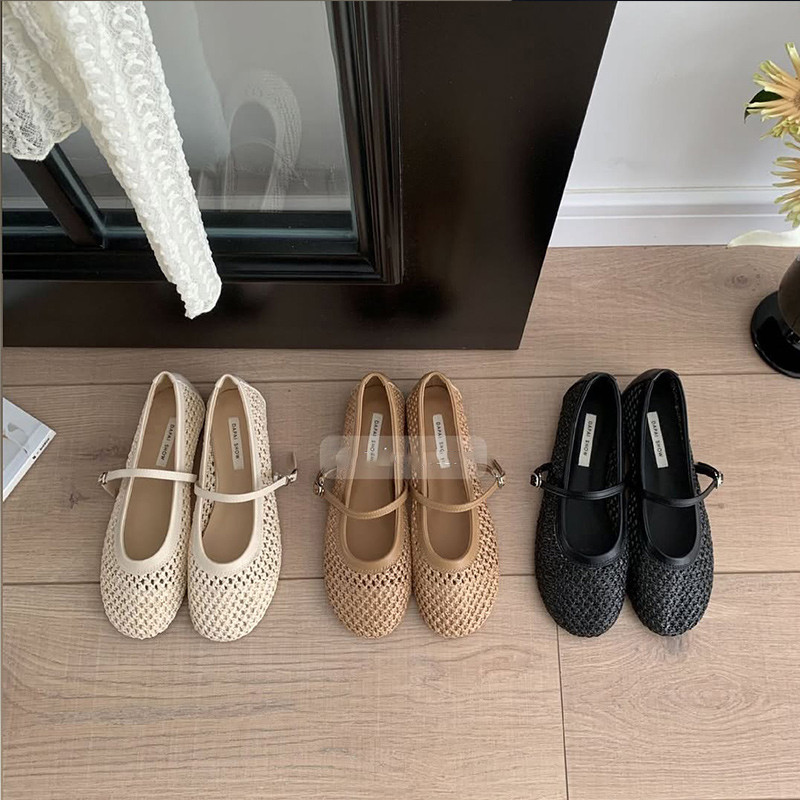 รองเท้าแตะสตรี แบนนุ่ม เนื้อผ้าคุณภาพสูง ระบายอากาศดี ใส่เดินไม่ลื่น ล้างง่าย ใหม่ล่าสุด