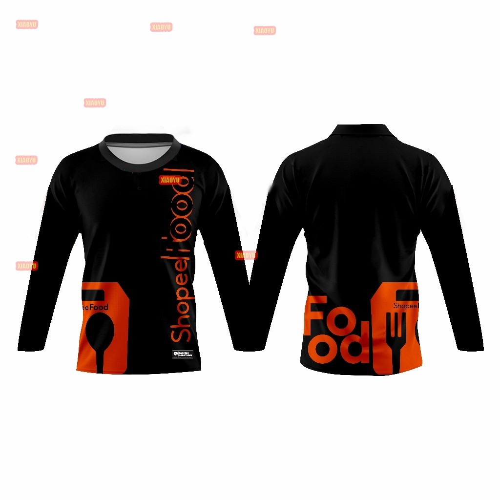 เสื้อยืดพริ้นท์คูลสำหรับพนักงานขนส่ง JT EXPRESS