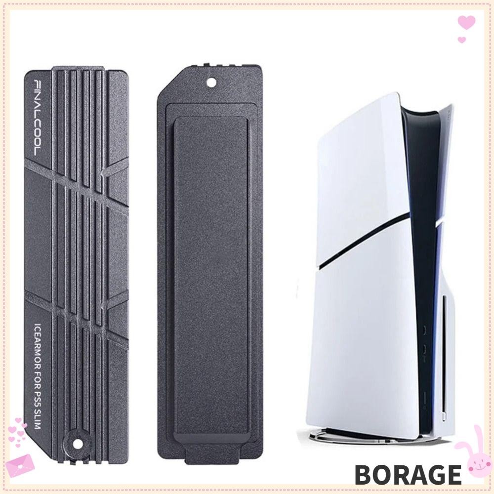 BORAG SSD Cooler, Cooling Heatsink SSD ความร้อน,เปลี่ยนอลูมิเนียม NVMe SSD หม้อน้ําสําหรับ PS5 slim/