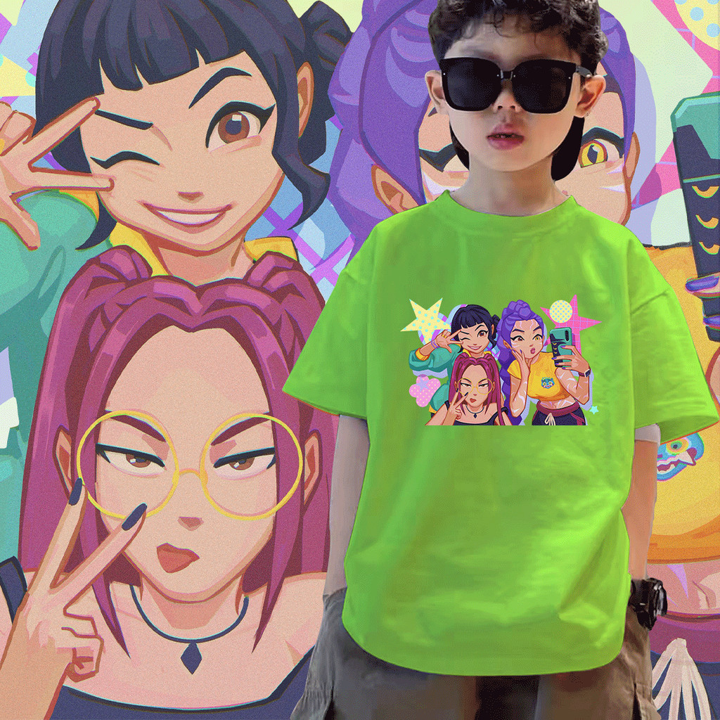 Yout-children ของเด็ก เสื้อเด็ก เสื้อคอกลม แขนสั้น cotton ใส่สบาย เด็ก 2-9 ขวบ 'Selfie'
