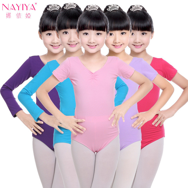 เด็กเต้นรําเครื่องแต่งกายสําหรับสาวผ้าฝ้ายละติน t เด็ก เครื่องแต่งกายหญิง Non-Furry Suspenders รอบคอ