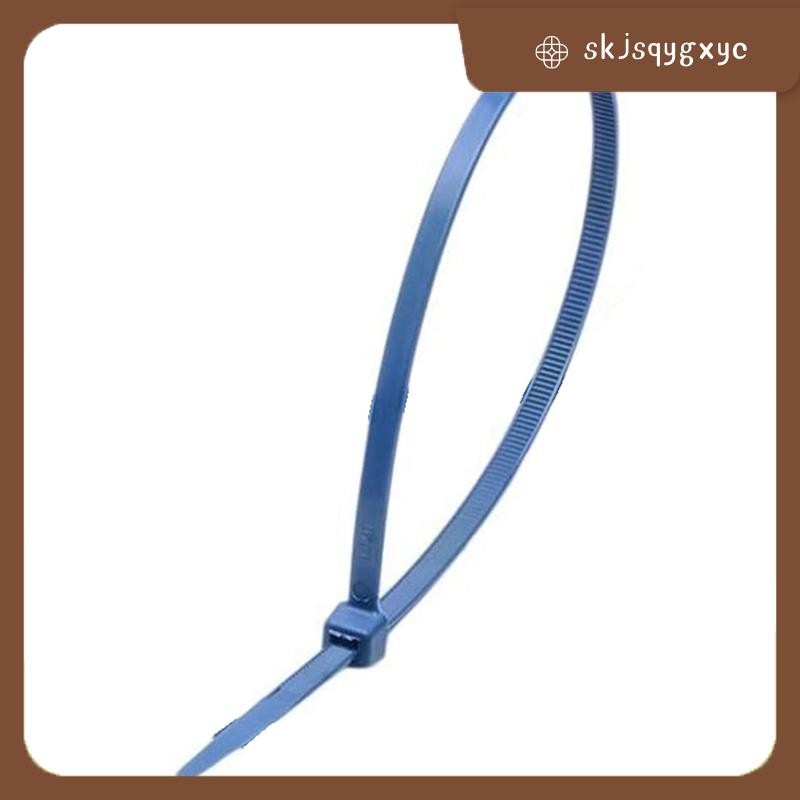 skjsqygxycBlue Zip Ties Cable Tie Metal Detectable Zip Ties 100x 2.5 มม.