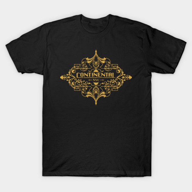 เสื้อยืด Vintage Continental - John Wick Hotel T-Shirt แท้ Cotton 100% แฟชั่น หลวม เกาหลี