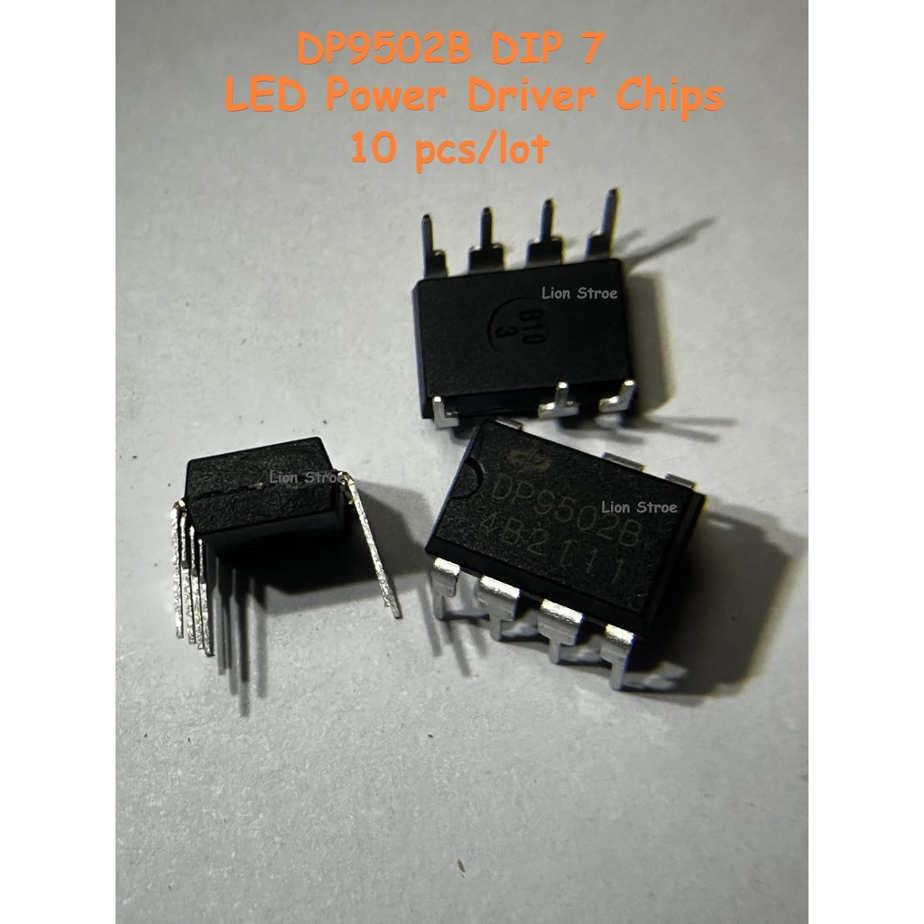 30 ชิ้น-200 ชิ้น/ล็อต DP9502B DIP7 Non-isolated Buck สวิทช์ไฟ LED Light Driver ชิป