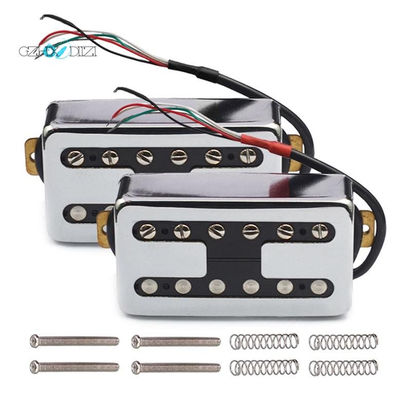 Gzhxdiizi2 ชิ้น Humbucker รถกระบะสําหรับกีตาร์ไฟฟ้า FT สไตล์กีตาร์คอและสะพานกีตาร์ไฟฟ้า