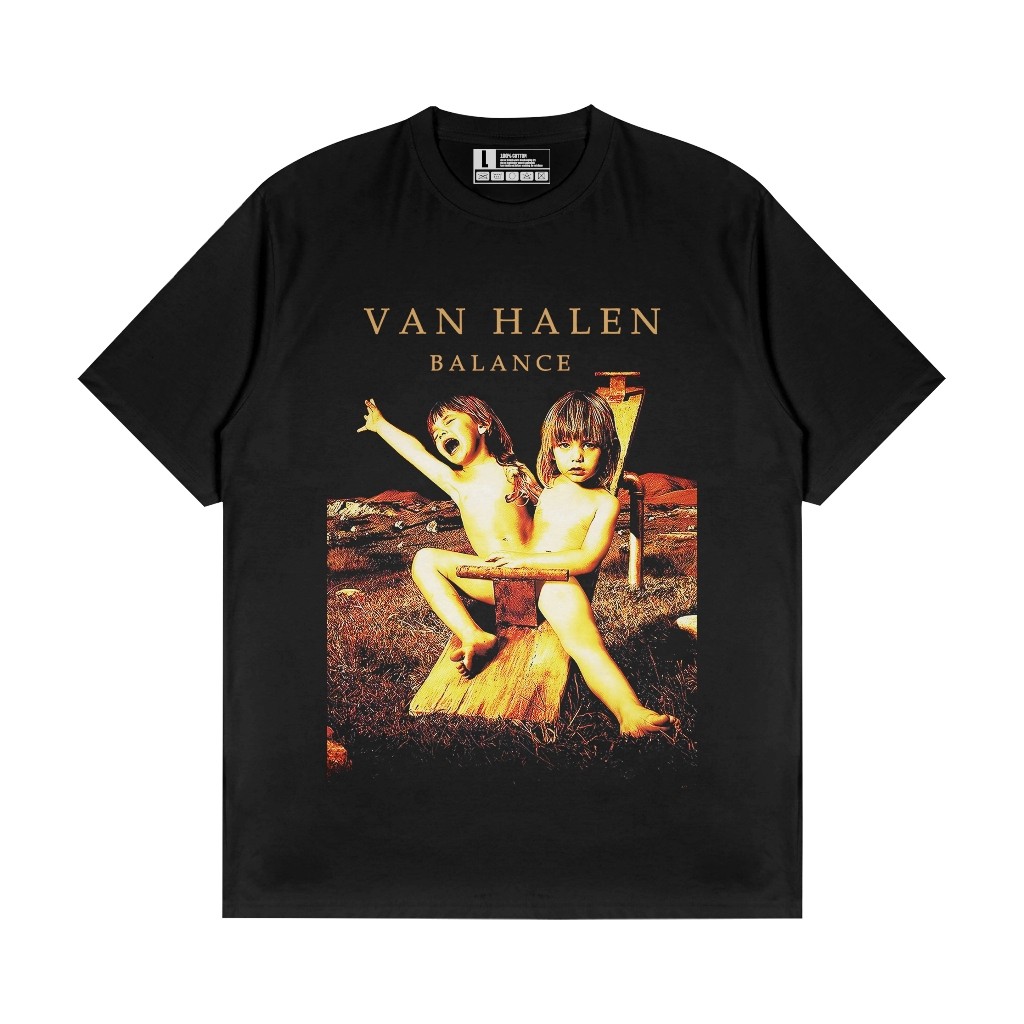 เสื้อยืดทรงตัว HATETRICK VAN HALEN / เสื้อยืด Van Halen / เสื้อยืด distro สําหรับผู้ชายและผู้หญิง