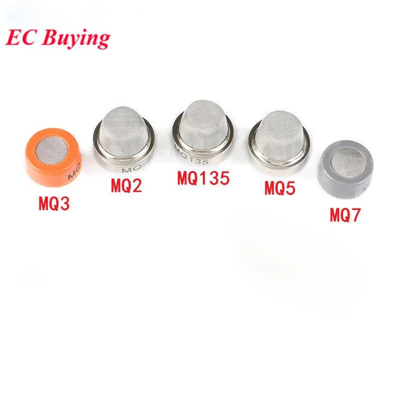 MQ Series เซ็นเซอร์ MQ135 MQ2 MQ3 MQ5 MQ7 ตรวจจับเซ็นเซอร์แก๊สเครื่องตรวจจับ MQ-135 MQ-2 MQ-3 MQ-5 M