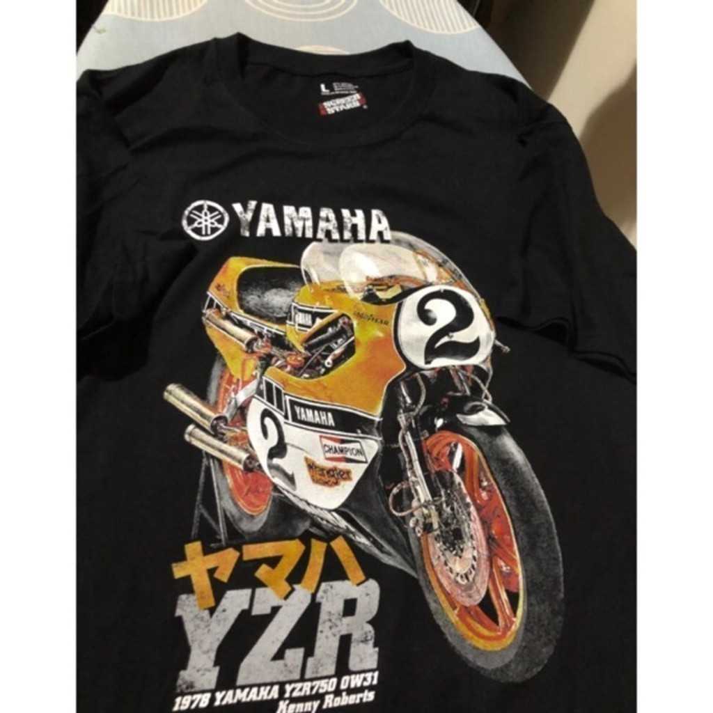 Yamaha fashion 2025 YZR750 1978 Kenny Roberts Retro/classic Tshirt