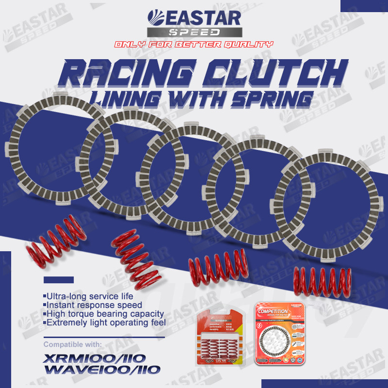 ซับคลัตช์รถแข่ง คลัทช์เรซซิ่งสปริง สำหรับ Wave100, Wave110, XRM100, XRM110