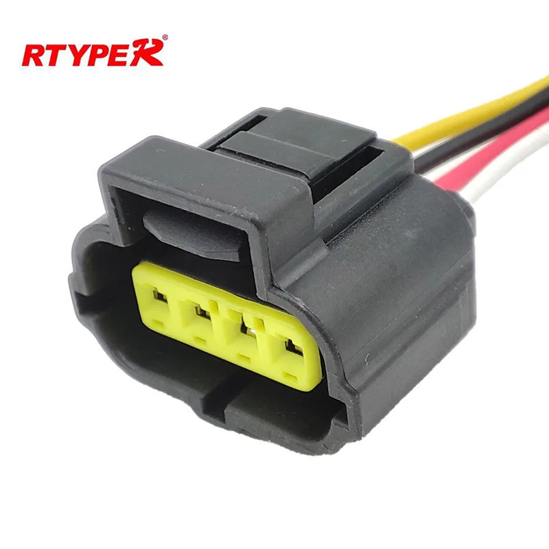 4 Pin ปลั๊กเซ็นเซอร์คันเร่ง TPS ขั้วต่อสายไฟ Pigtail สําหรับ Toyota 1JZ-GTE 2JZ-GTE 178399-2 184046-