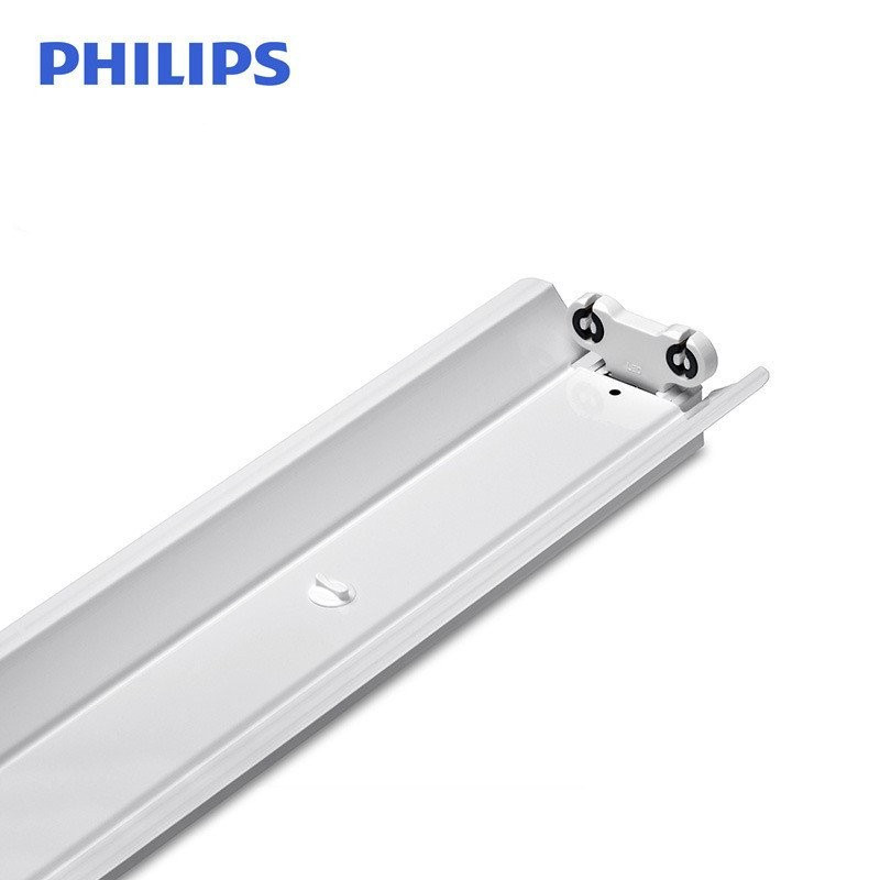 1.2m T8 เดี่ยวคู่พร้อมขายึดฝาครอบแบน bn011c กระดานดําไฟ LED แสงเปลือกที่ว่างเปล่า