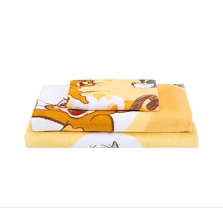 Esquire ผ้าขนหนู ลาย Tom and Jerry collection ลิขสิทธิ์แท้ ผ้าฝ้ายเช็ดตัวคอตตอน 100%
