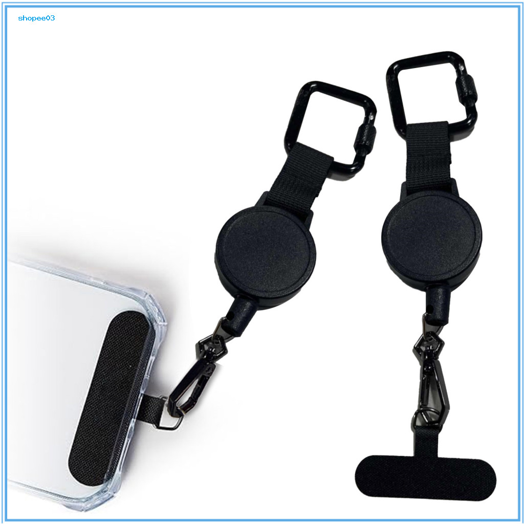 [Ky] โทรศัพท์ Tether Retractable Cable โทรศัพท์กันขโมย Tether Secure โทรศัพท์ของคุณบนGo พร้อม Tether