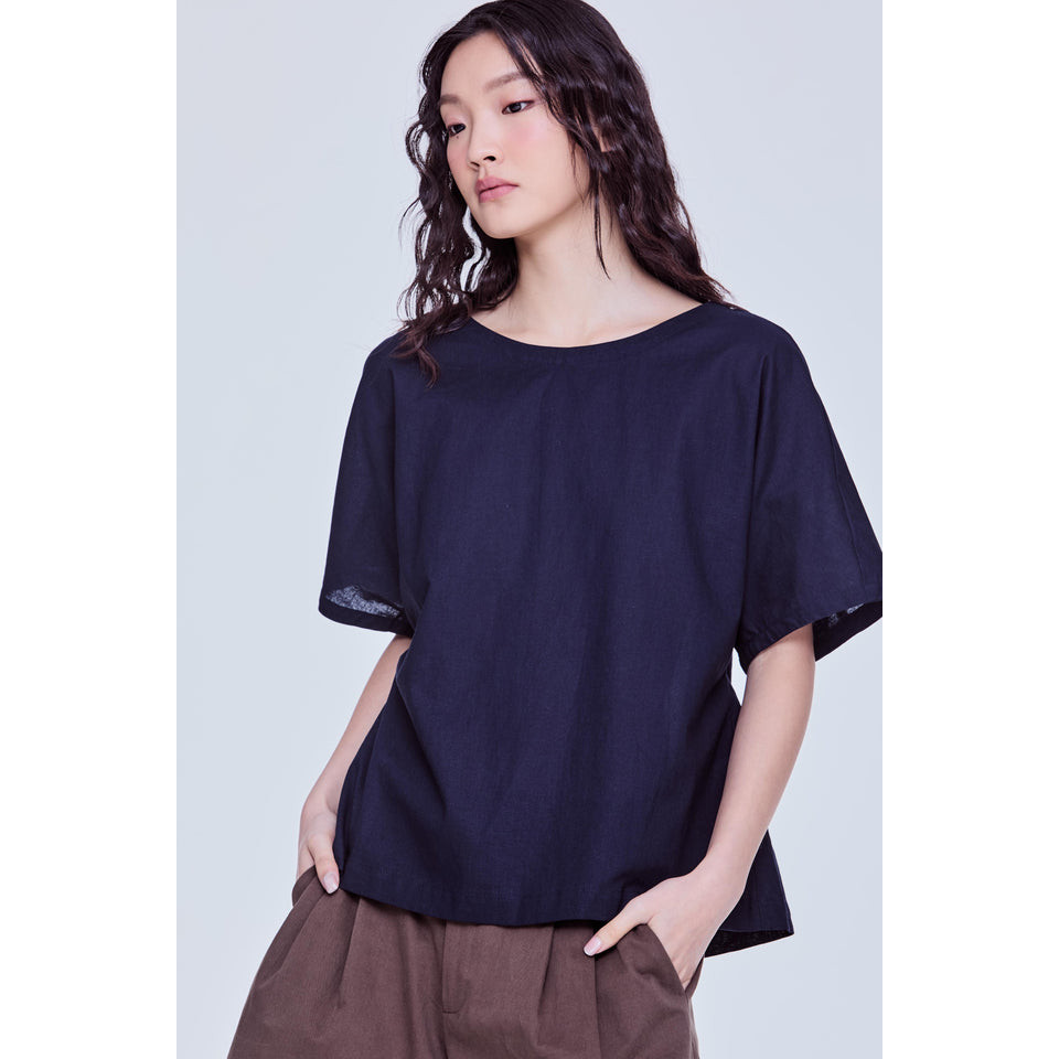 Back Detail Relaxed Top