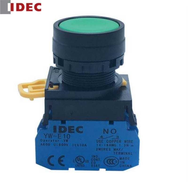 YW1B-M1E10R, M1E01G, M1E11Y, M1E20B, M1E02S, M1E22W IDEC สวิทช์