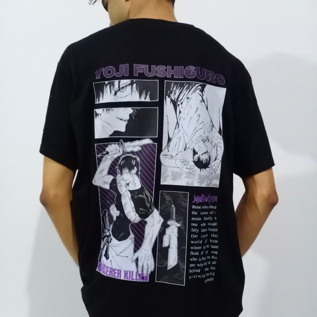 [100% Cotton] HOT Toji FUSHIGURO T-Shirt - เสื ้ อยืด JUJUJUUTSU KAISEN - เสื ้ อยืด ANIME เสื้อยืดผ