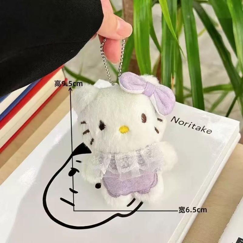 จี้ตุ๊กตาคิตตี้ ตกแต่งกระเป๋าน่ารักสำหรับนักเรียน - รูปที่ 5