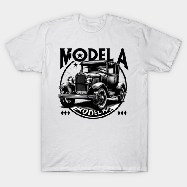 เสื้อยืด Vintage Ford Model A T-Shirt แท้ Cotton 100%  ผ้านุ่ม oversize y2k S-5XL เกาหลี