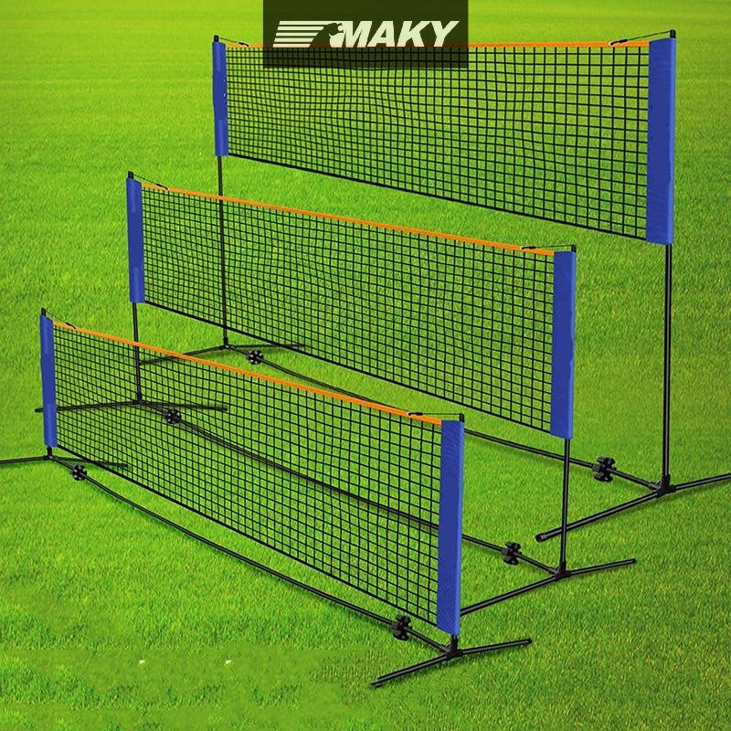 LLP ตาข่ายมาตรฐานสำหรับแบดมินตันและวอลเลย์บอล ติดตั้งง่าย ใช้กลางแจ้ง เพื่อฝึกฝนกีฬามืออาชีพ