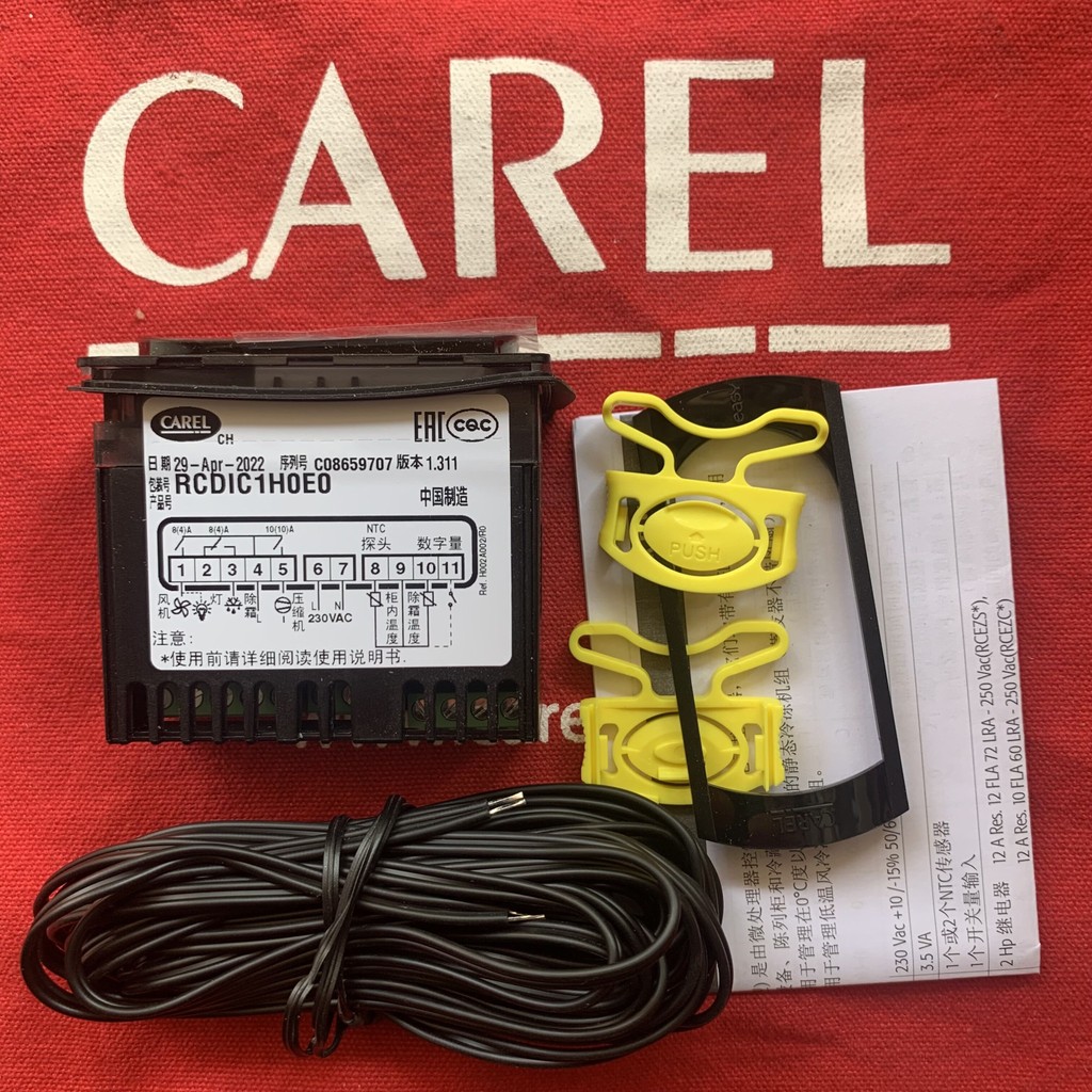 อิตาลี Carle Thermostat/Ice Music Series CAREL RCDIC1H0E0 RCBHC1H0E1K