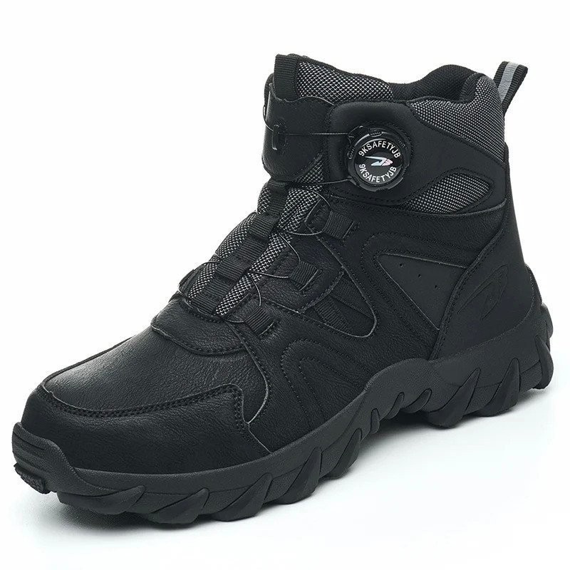 รองเท้าเซฟตี้ เบอร์ 47 48 สําหรับผู้ชายและผู้หญิง รองเท้าทํางานหัวเหล็ก ทนทาน ทนต่อแรงกระแทกและเจาะทะลุ รองเท้าเซฟตี้สําหรับกิจกรรมกลางแจ้ง RNRA VTUW - รูปที่ 5
