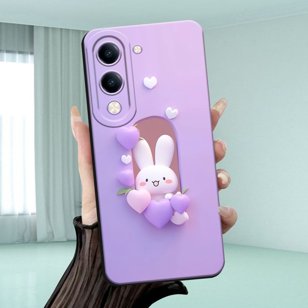 เคส HP Vivo Y04s Vivo Y04 Y04s 4G เคสล่าสุด 2025 Softcase ซิลิโคน Hardcase ตัวป้องกันโทรศัพท์