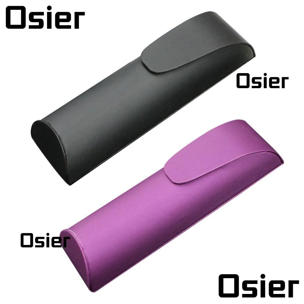กล่องแว่นตา OSIER สีทึบเรียบง่าย ออกแบบมาสำหรับแว่นอ่านหนังสือ พกพาสะดวก เหมาะสำหรับทั้งชายและหญิง
