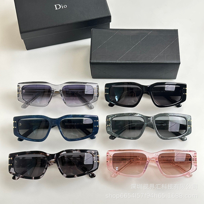 8NFS ##DI00R# Women's Fashion Sunglasses ins Men's UV Protection Sunglasses signature s9u