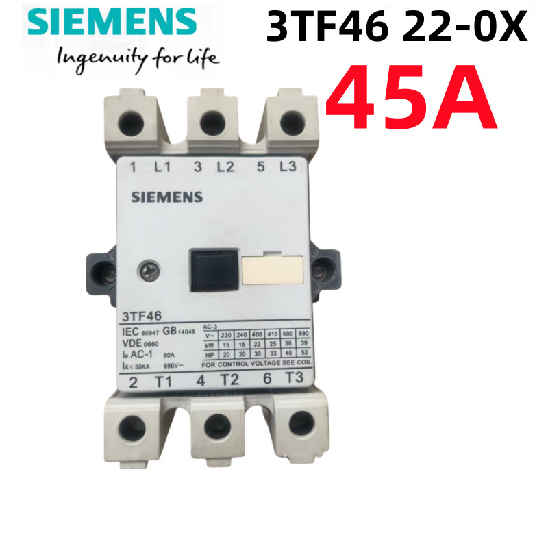 คอนแทคเตอร์ AC ของซีเมนส์ 3TF46/47/48/49/50/51/52/AC220V