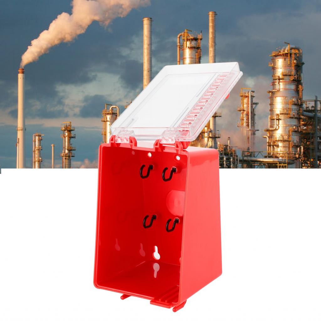 Yimeni-th Lockout Lockout Box Kit Safety Loto Station Wall Mount Group Padlock ที่มี 8 หลุมที่แขวนไว้สำหรับ