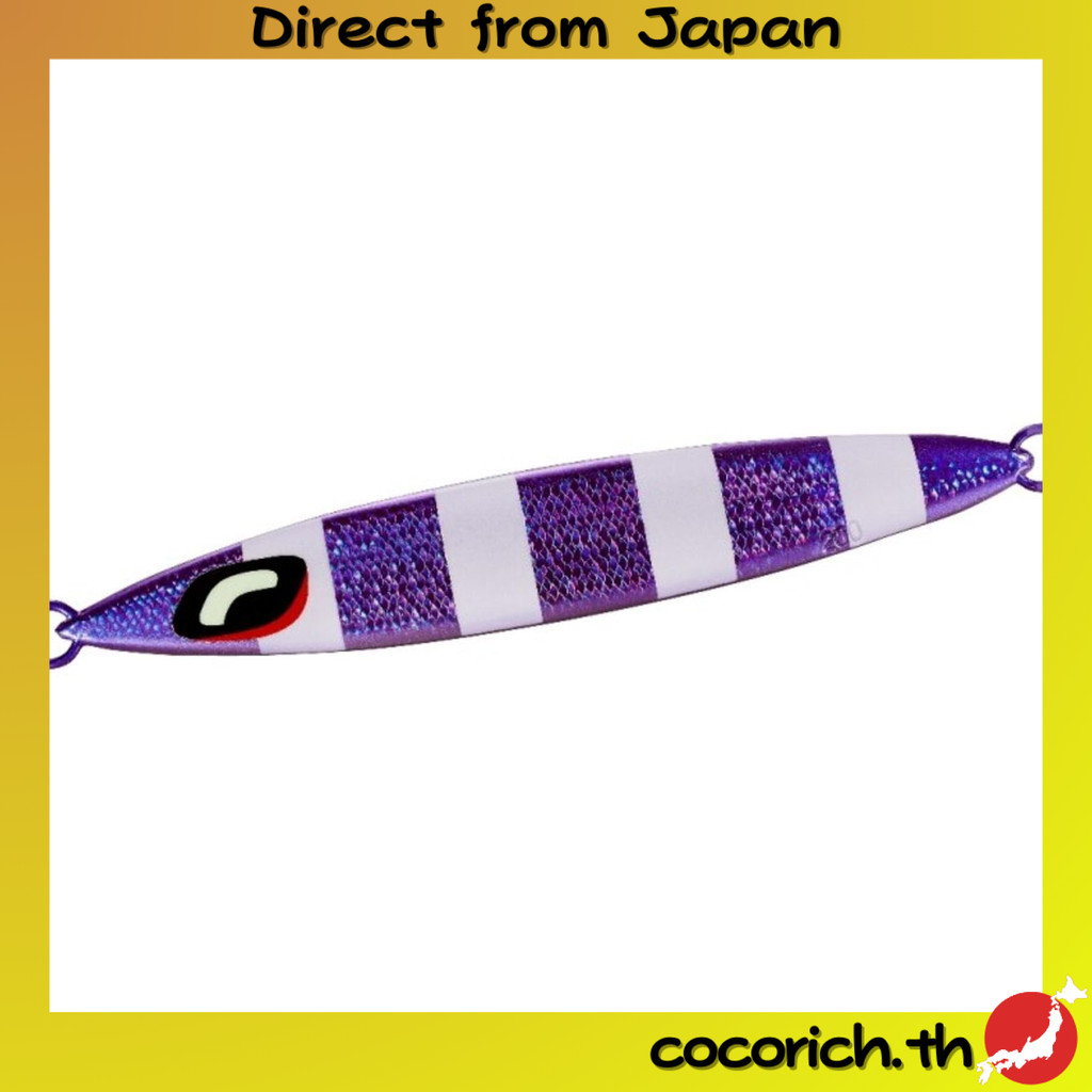 SHIMANO (シマノ) Off Shore Jig Oshia Stinger Butterfly Sardine Weaver 200g JT-420P 022 Purple Silver Ze